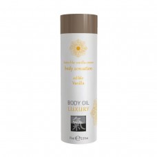 Съедобное масло для тела Luxury body oil - Ваниль 75 мл