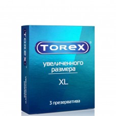 Презервативы большого размера гладкие Torex, 3 шт
