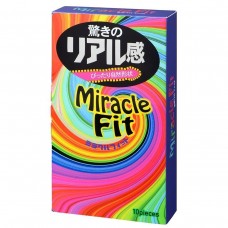 Презервативы с сужающимися зонами Sagami №10 Miracle Fit - 1 уп (10 шт)