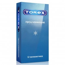 Пролонгирующие презервативы Torex, 12 шт