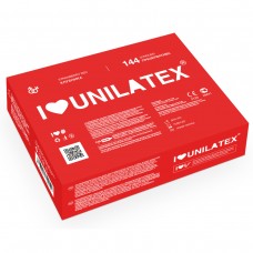 Клубничные презервативы Unilatex® Red Strawberry 1 блок (144 шт)