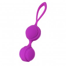 Вагинальные шарики с ресничками JOS NUBY фиолетовый